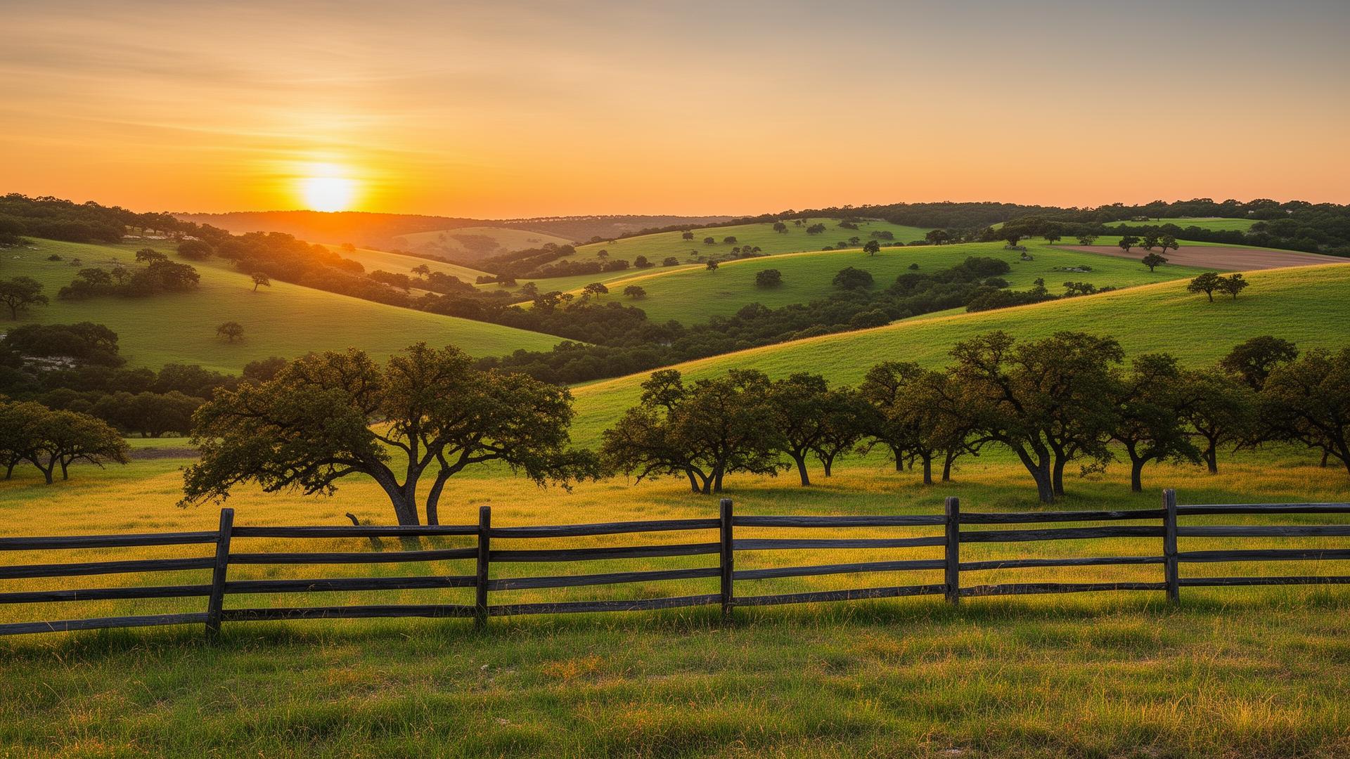 Texas Hill Country landscape
